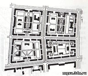 Периметральная застройка микрорайона